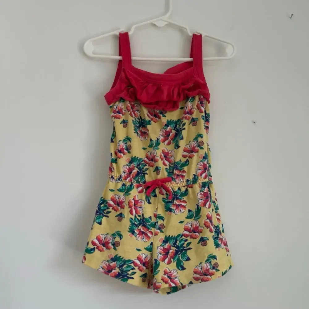 Bundle of Eight Rompers, Toddler Girl Size 2T - Various Brands - Picture 3 of 9